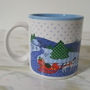 Vintage Potpourri Press Xmas B Sinitt Coffee Mug
